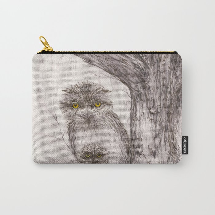 Tawny Frogmouth 2 Carry-All Pouch