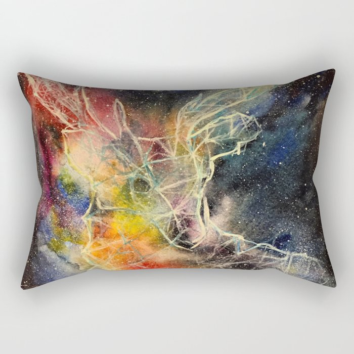 Deer constellation Rectangular Pillow