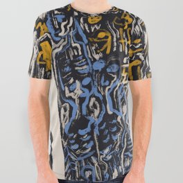 Abstract stone tablet 02 All Over Graphic Tee