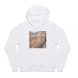 Walking down the sunny stairs I Sitges, Barcelona, Spain I  Mediterranean summer vibes I Vintage travel photography Hoody