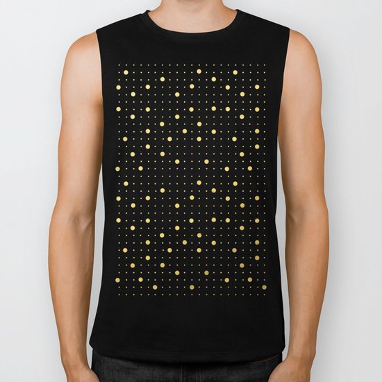 Pin Points Gold Biker Tank