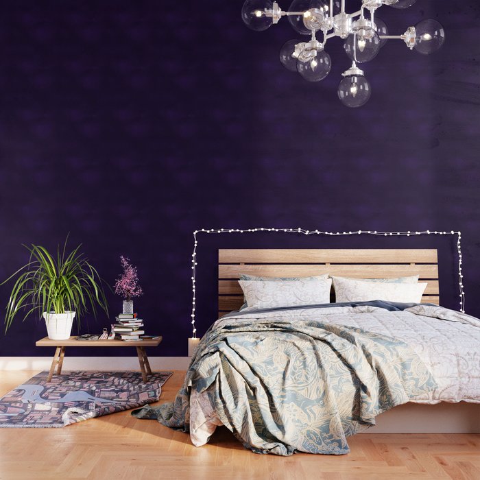 Dark Navy Blue Indigo Distressed Vintage Exclusive Look Pattern