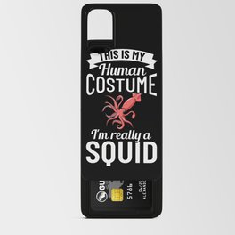 Squid Fish Octopus Kraken Marine Biology Android Card Case