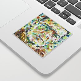 ERNEST SHAKLETON - watercolor portrait Sticker