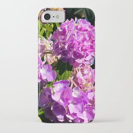 Pink Hydrangea iPhone Case