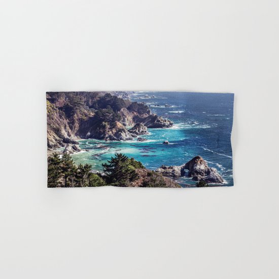 Coastline sea Hand & Bath Towel