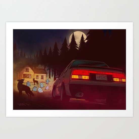The Dare Art Print
