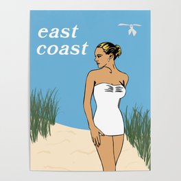 east coast Poster
