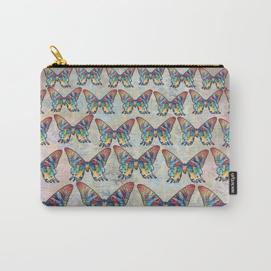 butterfly in the sky Carry-All Pouch