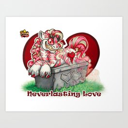 Neverlasting Love Art Print