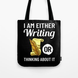 Book Author Writer Beginner Quotes Tote Bag
