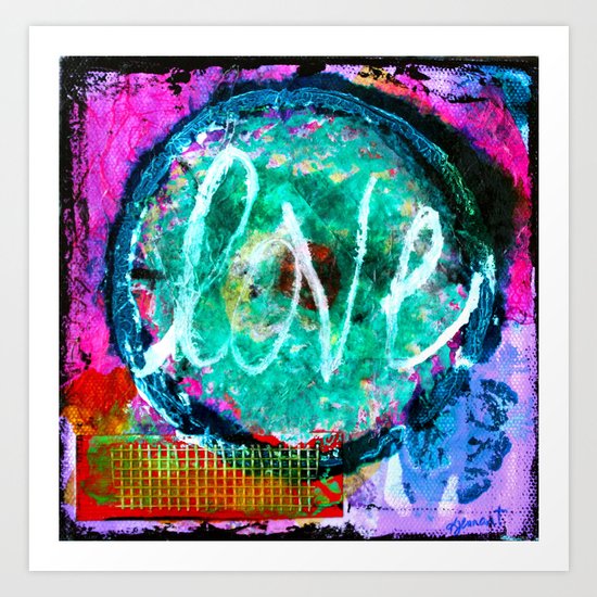 Circle of Love Art Print