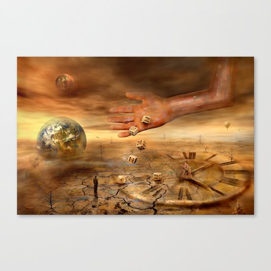 Coincidence or fate Canvas Print