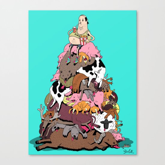 The King Canvas Print