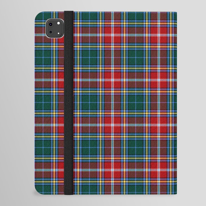 Clan MacWhirter Tartan iPad Folio Case