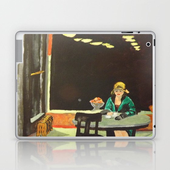 Auto Mat - Edward Hopper  Laptop & iPad Skin