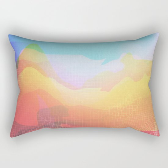 Glitch 18 Rectangular Pillow