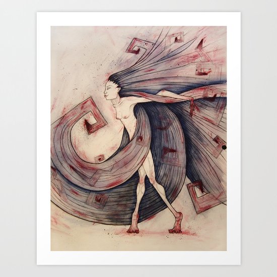 Succubus Art Print