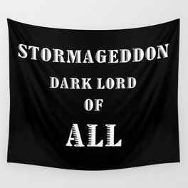 Doctor Who Stormageddon Dark Lord of All Wall Tapestry