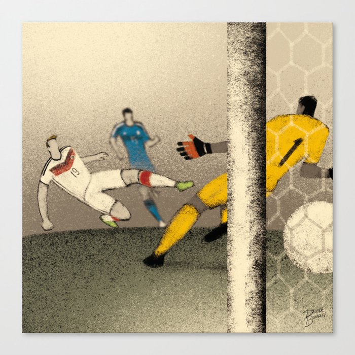 History of Football - 20 Canvas Print