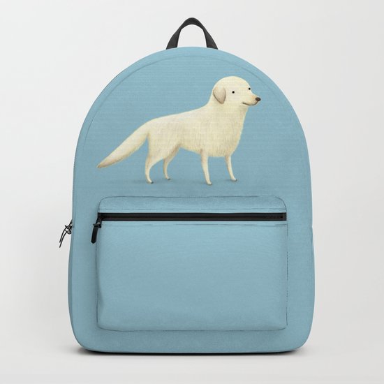 Golden Retriever Portrait Backpack