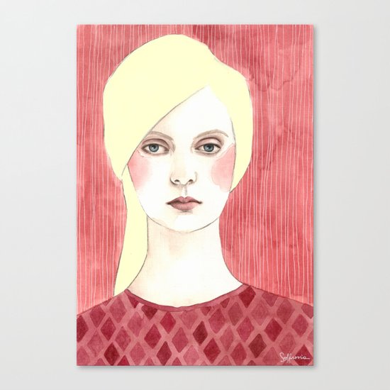Sara Canvas Print