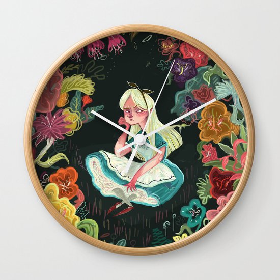 Alice in Wonderland Wall Clock