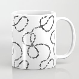 bicycle chain repeat pattern Coffee Mug