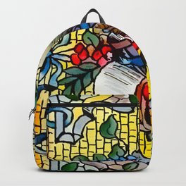 Belcher Mosaic Stained Glass Backpack