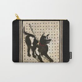 Pompeii Dog mosaic (Beware of Dog) Carry-All Pouch