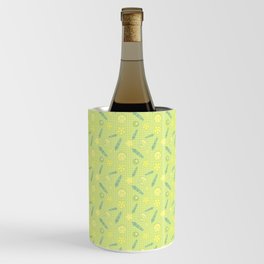 child pattern-pantone color-solid color-light green Wine Chiller