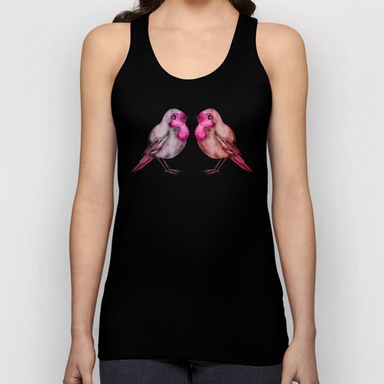 Rosie Birds Unisex Tank Top