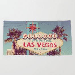 Welcome to fabulous Las Vegas Beach Towel