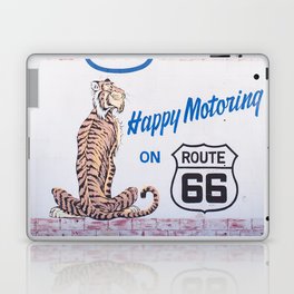 Happy Motoring on Route 66 - Travel Photography Laptop Skin