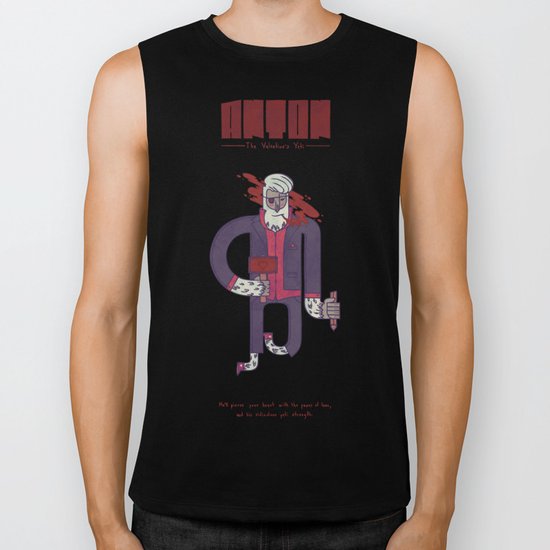Anton, The Valentine's Yeti Biker Tank