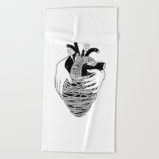 Charge Me Up Beach Towel