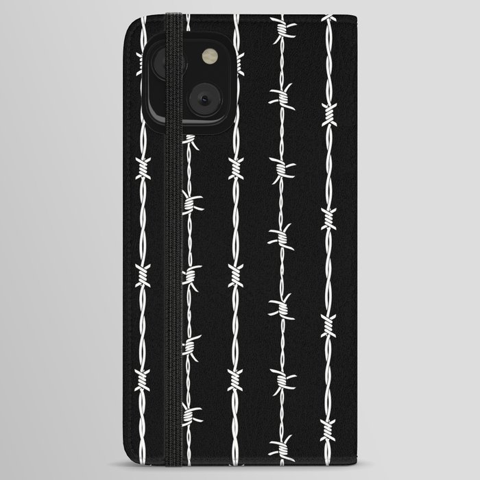 Barbed Wire iPhone Wallet Case