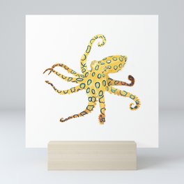 Blue-ringed Octopus (Octopussy) Mini Art Print
