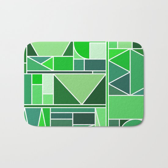 Kaku Green Bath Mat