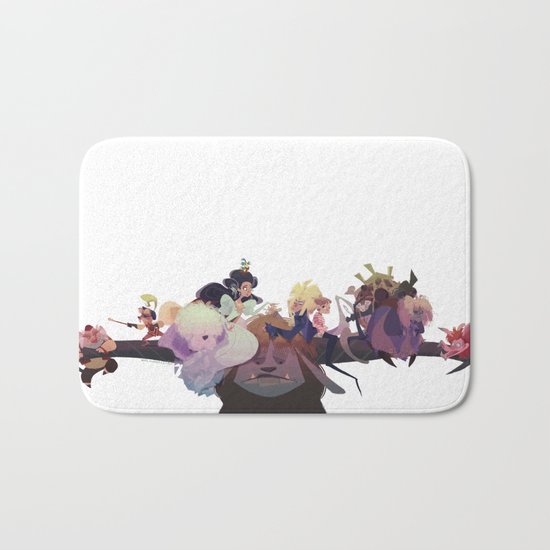 Labyrinth Bath Mat