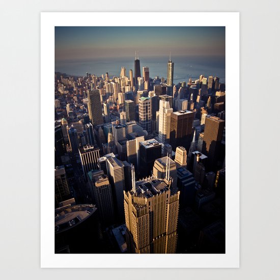 Skydeck V Art Print