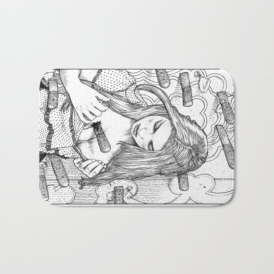 asc 693 - Le lanceur de couteaux jaloux (Professional misconduct) Bath Mat