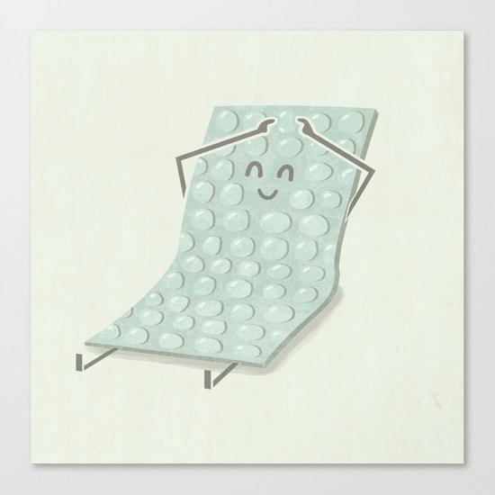 Popping Bubbles Canvas Print
