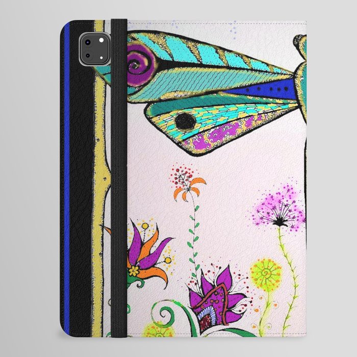 Dragonfly iPad Folio Case