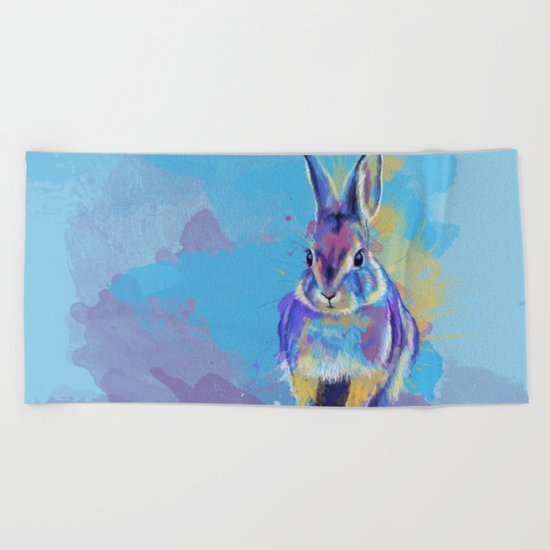Bunny Dream Beach Towel