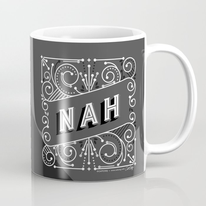 Nah – Black & Grey Palette Coffee Mug