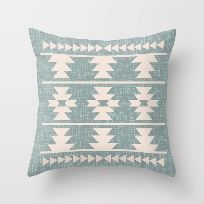Southwestern Pattern 127 Throw Pillow
