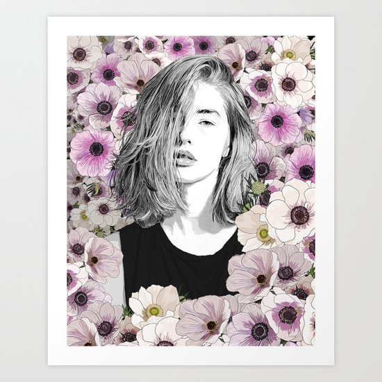 Come with me Art Print