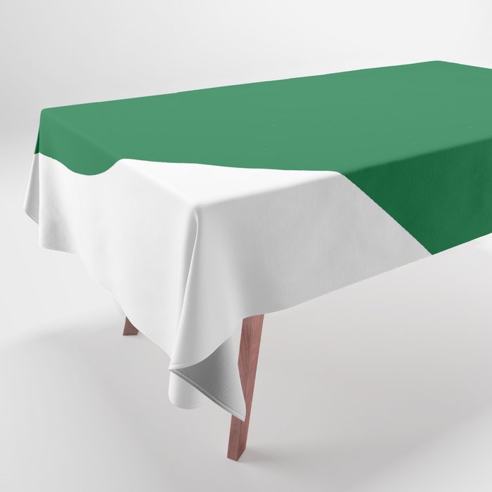 Heart (Olive & White) Tablecloth