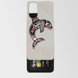 Pacific Northwest Native Orca Killer Whale Android Card Case